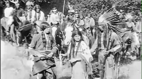 THE ROMANCE OF THE UTAH PIONEERS (101 Bison-1913) MONA DARKFEATHER. NEW English subtitles.