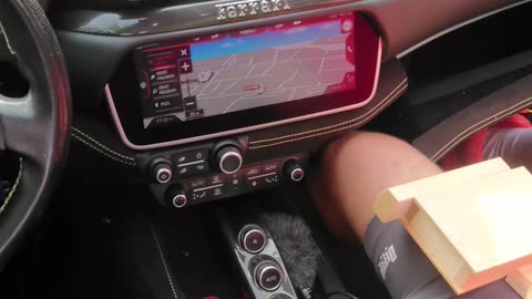 Where can you hide Ferrari keys in a Ferrari Portofino M ?
