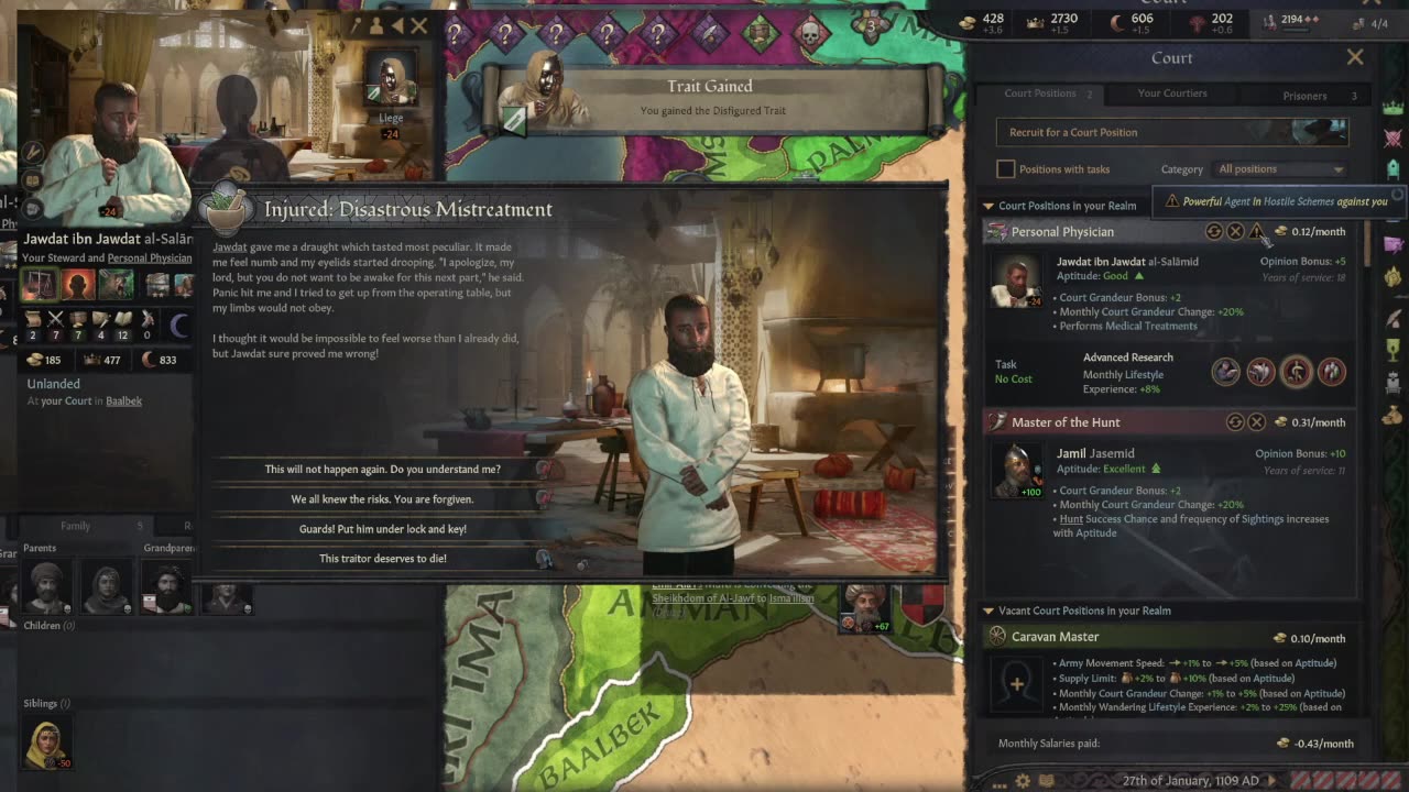 The Sheikh of Druze EP 7 (Crusader Kings III) Advanced Difficulty Character.