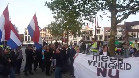 Protestmars Gouda's Glorie voor meer veiligheid