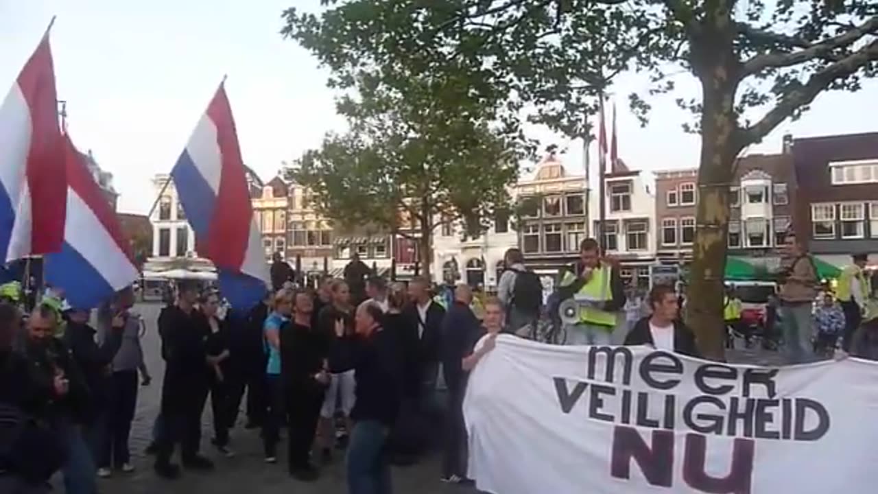 Protestmars Gouda's Glorie voor meer veiligheid