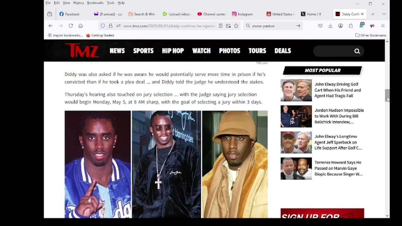 Diddy I Don't Cut Deals With Feds!!!