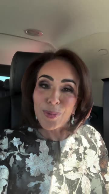 Jeanine Pirro on her way to a wedding in Mar-a-Lago.