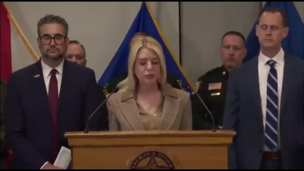 Pam Bondi announces that three more members of the MS-13 gang have been arrested.