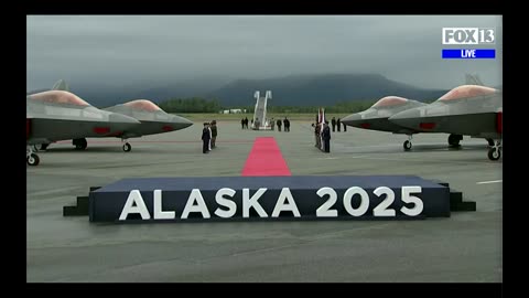 😎 Trump-Putin Alaska Summit: Badass Air Force One Lands Live! 🇺🇸🛬 #TeamAmerica