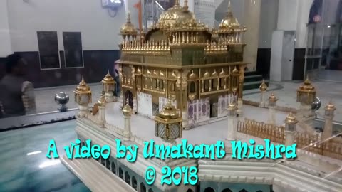 Golden Temple Model in Amritsar Railway Station