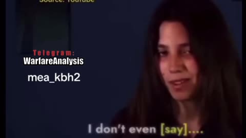 “ This IDF soldier can't wipe the blood from her hands.”