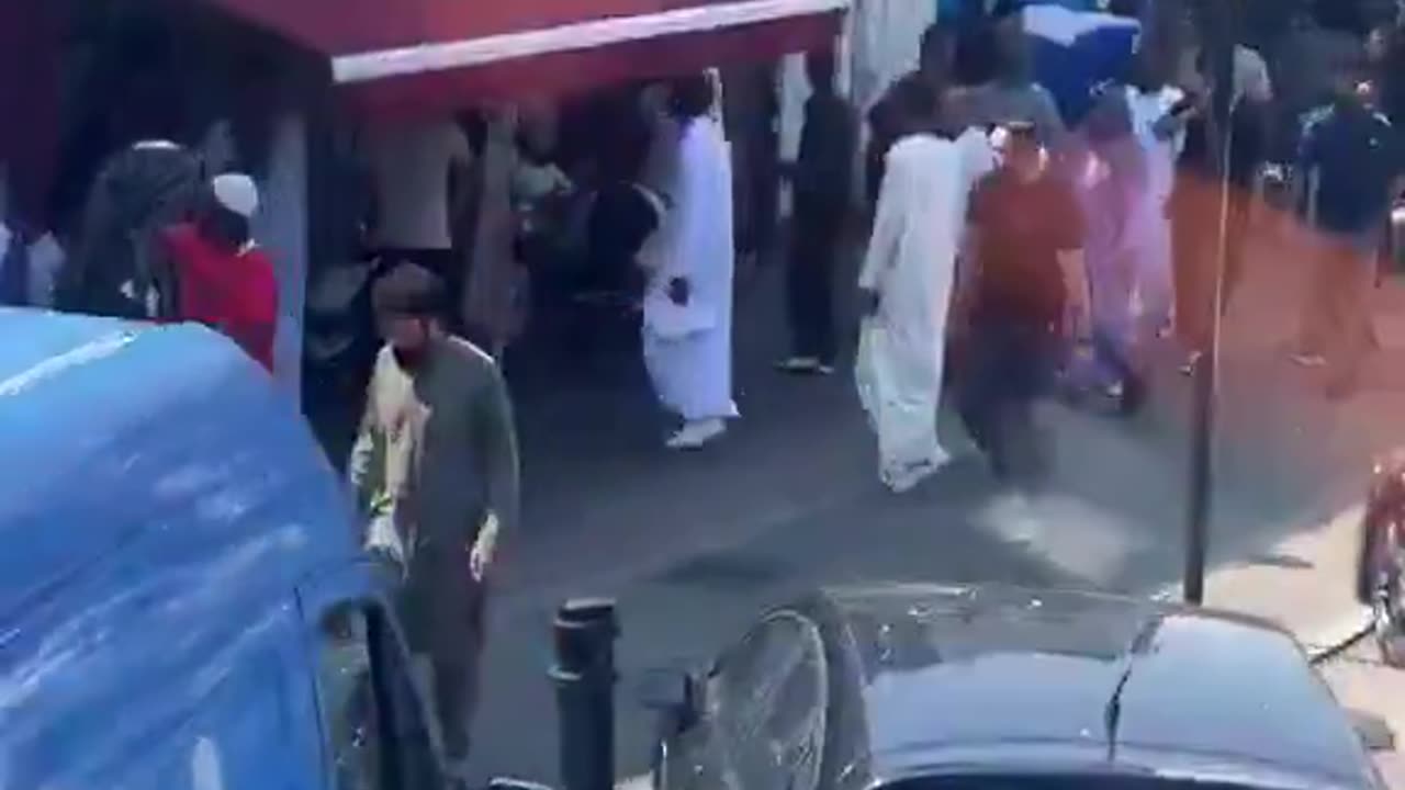 In many neighborhoods in England there are no more whites