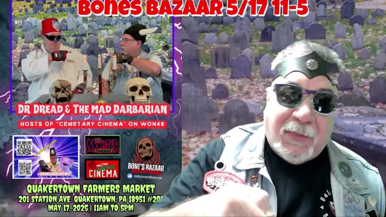 BONES BAZAAR APPEARANCE WITH DOC AND MAD D!