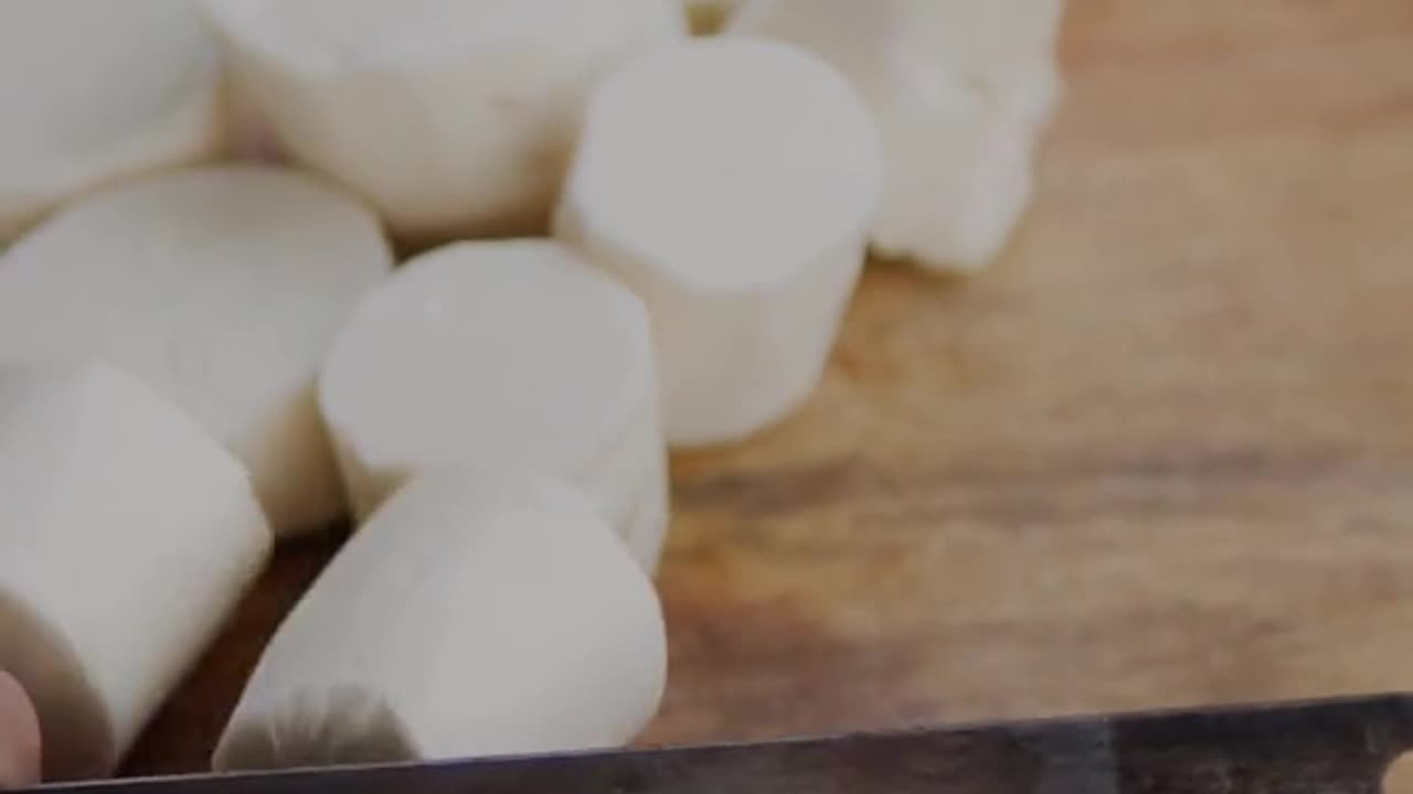 Making bread from cassava and cooking vegetables from cassava leaves