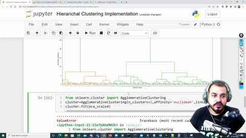 39.2 Agglomerative Clustering Implementation Krish Naik ML