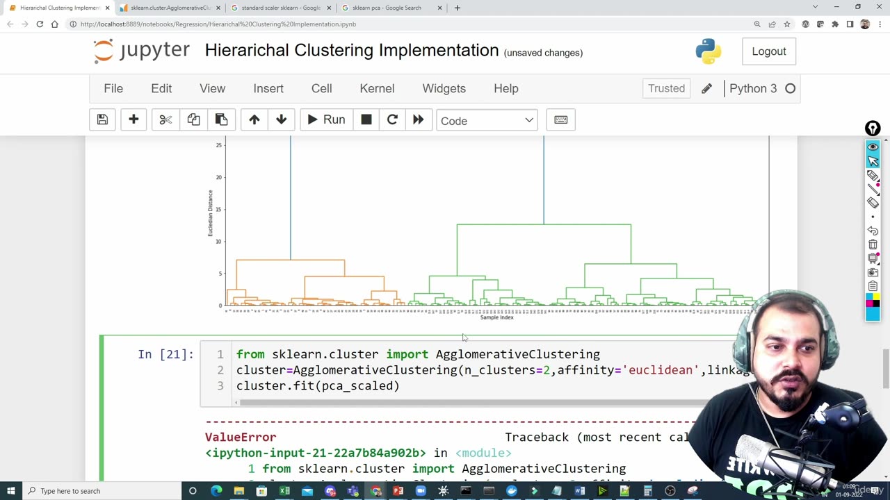 39.2 Agglomerative Clustering Implementation Krish Naik ML