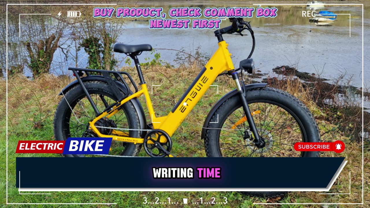 ENGWE E26 ST Electric Bike 250W 48V 16AH 26*4.0 Fat Tire Electric Bike