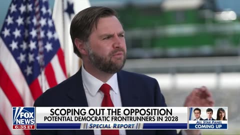 JD Vance Says President Trump Is the Leader of the Democrat Party