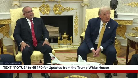 Pres. Trump Participates in a Bilateral Meeting with the Crown Prince and PM of Bahrain (07.16.2025)