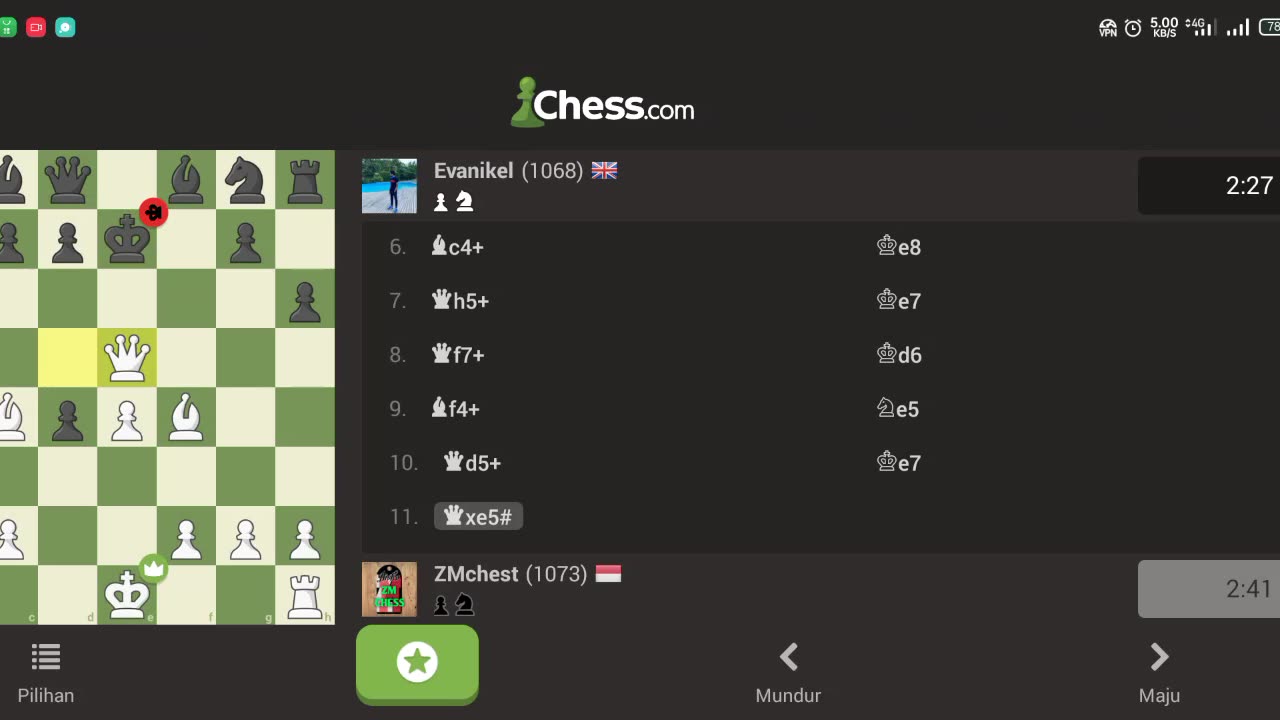 Ponziani gambit chess
