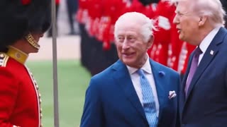 HOLY SH*T 🚨 President Trump gets the warmest welcome in England. America is respected again