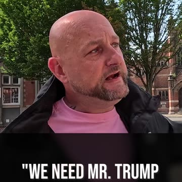 "We Need Mr. Trump Over Here"