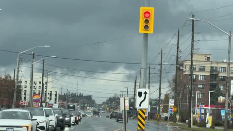 Weather Update November 26 - Before Snowfall and Snow Squalls arrive in Southern Ontario Canada