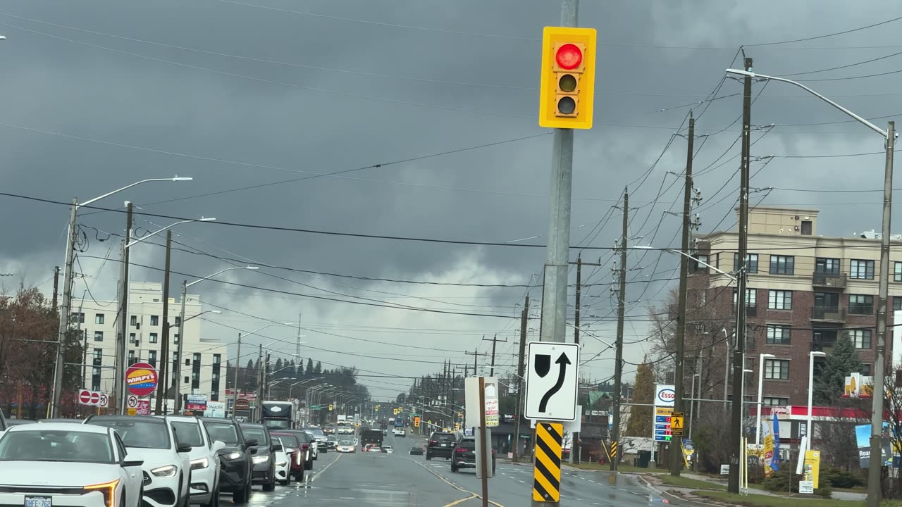 Weather Update November 26 - Before Snowfall and Snow Squalls arrive in Southern Ontario Canada