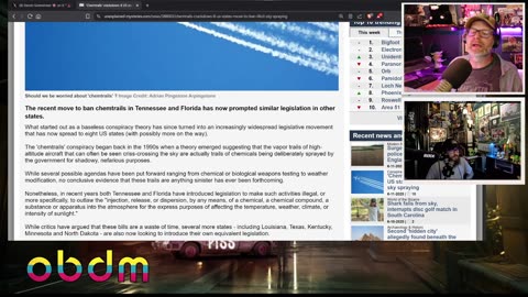 OBDM1301 - The UFO PsyOp | Civil War 2.0 | Strange News