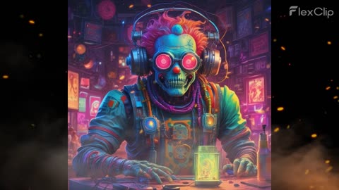 NiX - Putting On Clown Makeup
