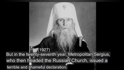 Audio recording of Saint Philaret of New York on the Moscow Patriarchate