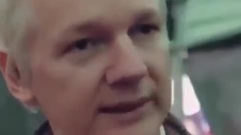 Julian Assange commenting that wars are just ways to wash money 💰 from taxpayers