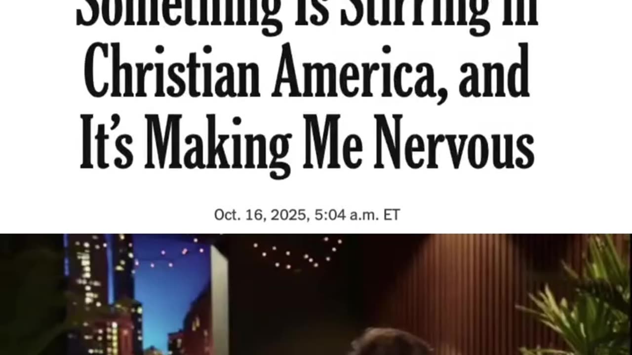 Nick Fuentes: "Something Is Stirring in Christian America!"