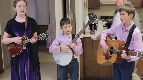 BLUEGRASS GOSPEL IN THE CHURCH KITCHEN !