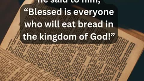 Journey of faith and spiritual growth Luke 14:15 Daily Bible Verse