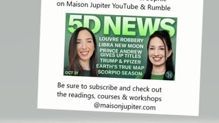 ✨ 5D NEWS Oct 21 • Louvre Robbery, Libra New Moon, Prince Andrews & more!