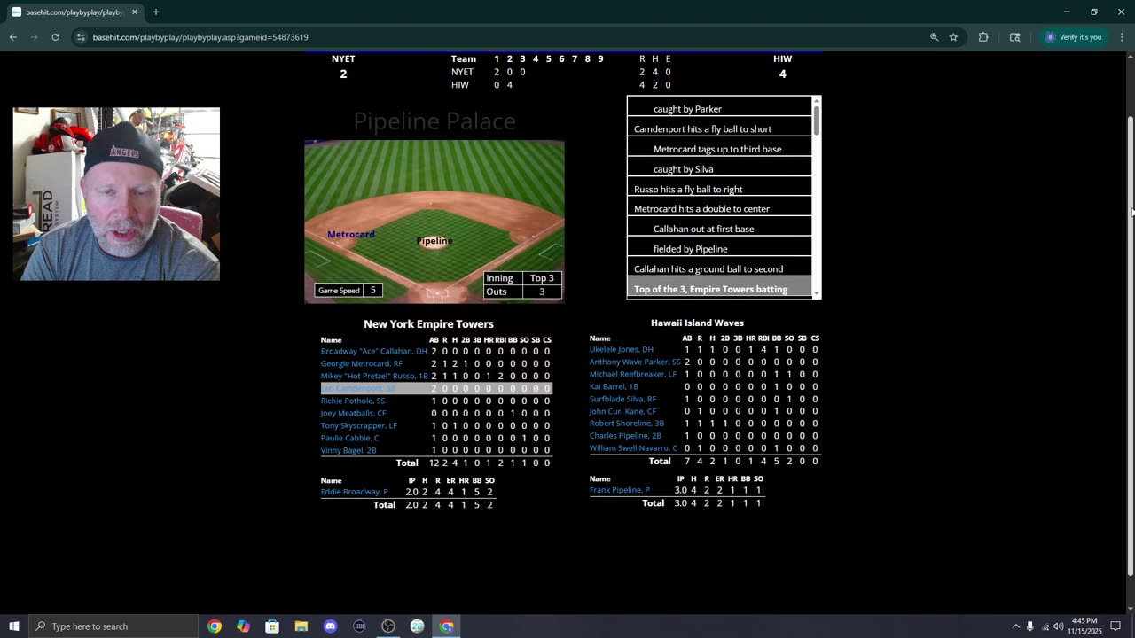 BOTS 1963 World Series: Gm. # 1