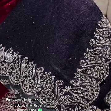 Partywear Designer Sarees