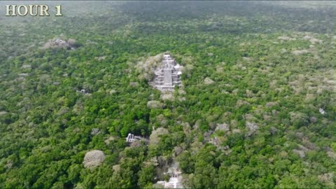 MrBeast and his team are amazed by the ancient Mayan temples deep in the jungle.