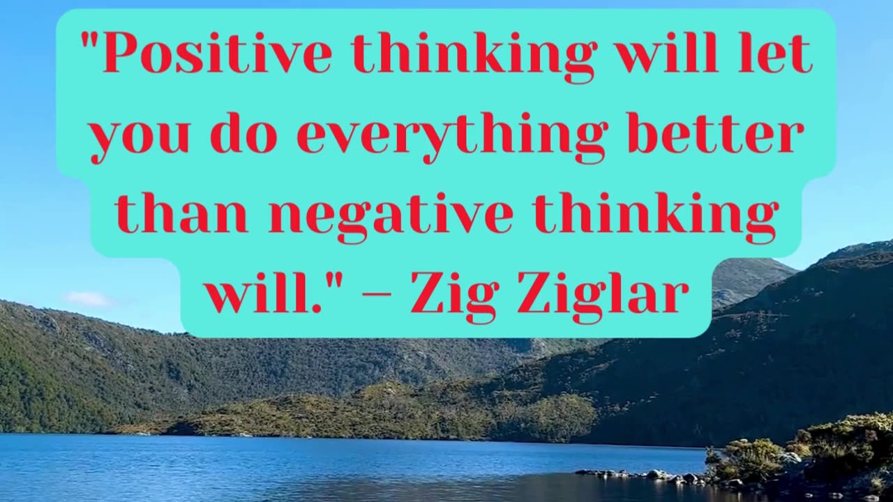 Positive Thinking: Quotes 11-15