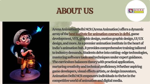 Why a Top Institute for Animation Courses Is Essential for Your Career