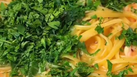 Shrimp butter garlic pasta recipe