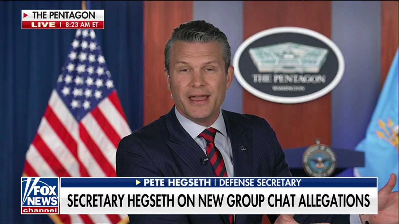 Secretary Hegseth Dismisses New Group Chat Allegations: 'None of This Is Based in Reality'