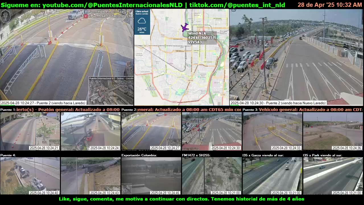 Puentes Internacionales NLD (Youtube / TikTok)