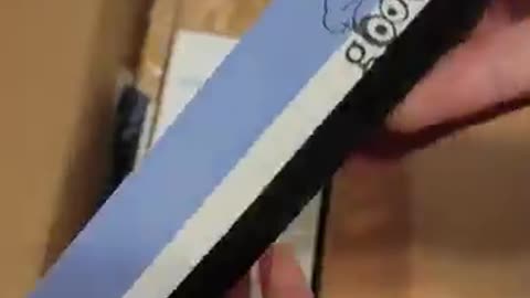 Knife Sharpening Stone Sharpener Sharpen Knives Whetstone Wet Blade Unboxing Smart Chef #shorts