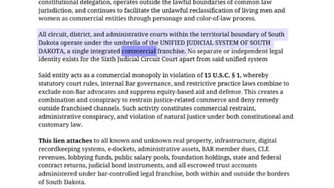 TESTIMONY IN THE FORM OF AN AFFIDAVIT OF INTERNATIONAL COMMERCIAL DEFAULT