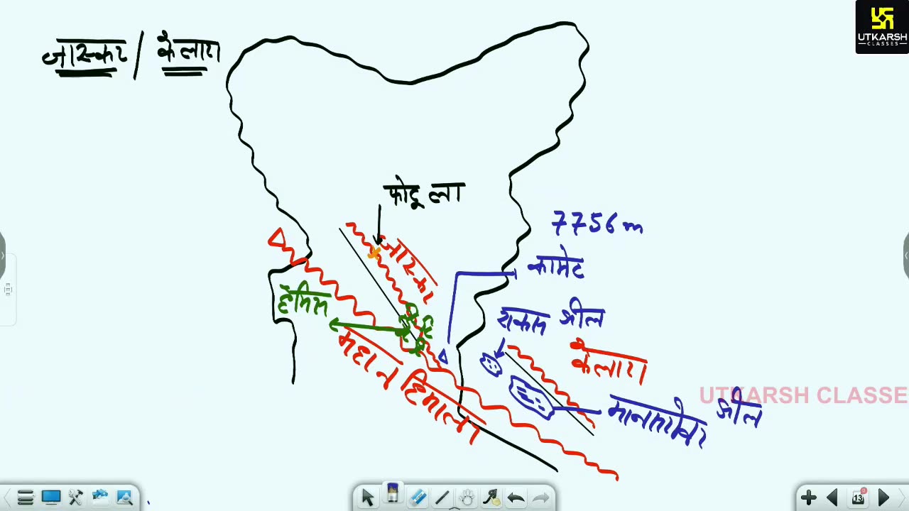 13 (भारत का भूगोल - जगेश जोशी सर) Part-04 भारत का भौतिक स्वरूप 27-May