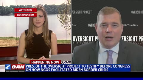 Oversight Project President to testify to Congress on NGOs' role in illegal immigration