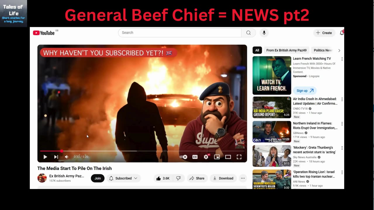 General Beef Chief = NEWS pt2