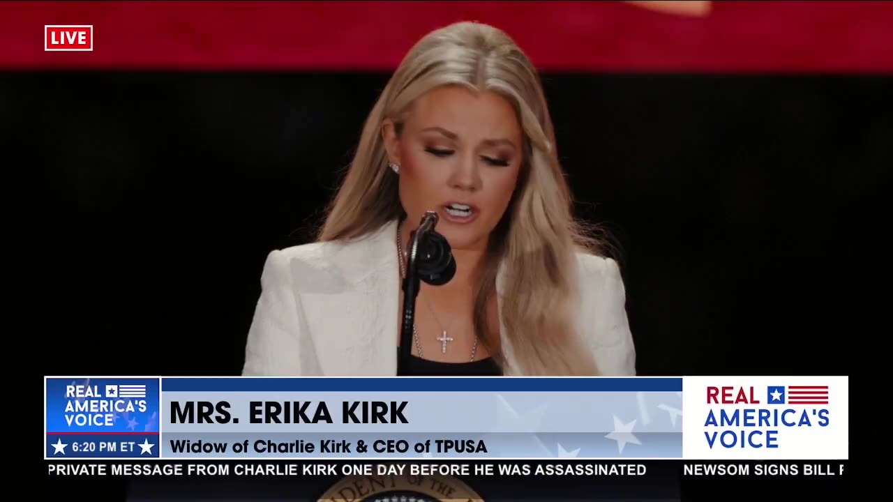 ERIKA KIRK: TURNING POINT WILL BE EVEN STRONGER