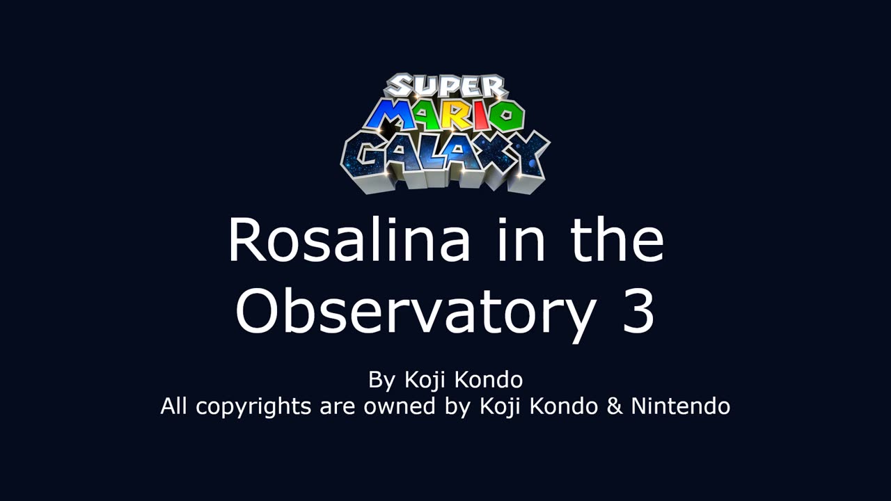 Rosalina in the Observatory 3
