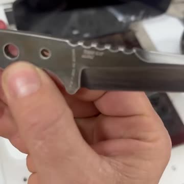 Laser Engraving This SOLD-OUT Blade!