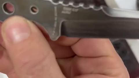 Laser Engraving This SOLD-OUT Blade!