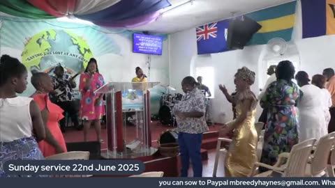 Sunday service 22nd June 2025